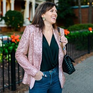 LOFT Sequin Blazer